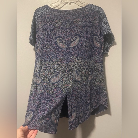 Lucky Brand Women’s Tunic Top Sz XL - Picture 4 of 6